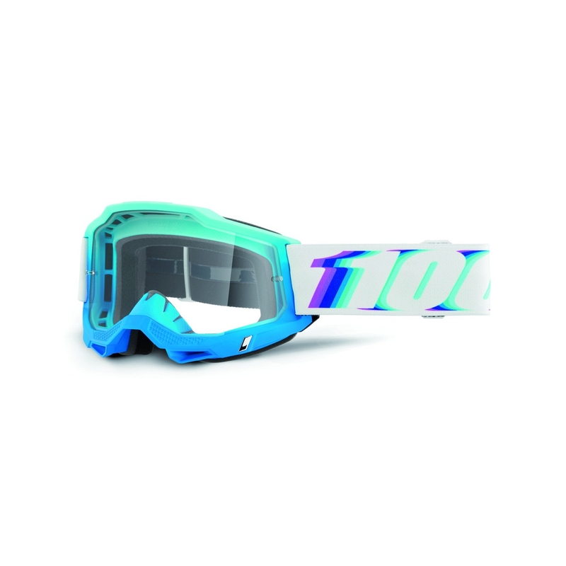Gogle motocrossowe 100% ACCURI Stamino przezroczysta pleksi