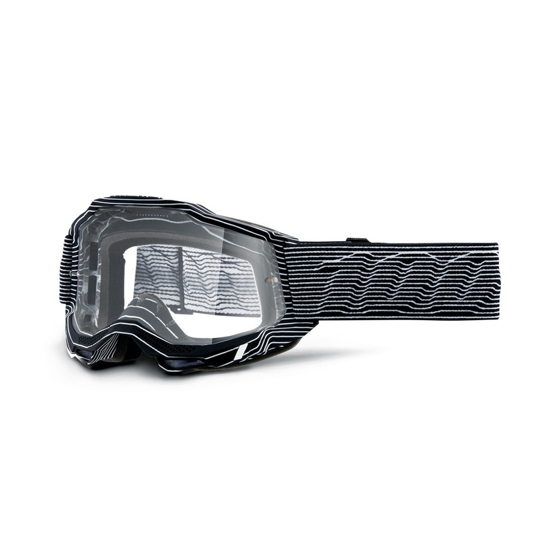 Gogle motocrossowe 100% ACCURI Silo, przezroczysta pleksi