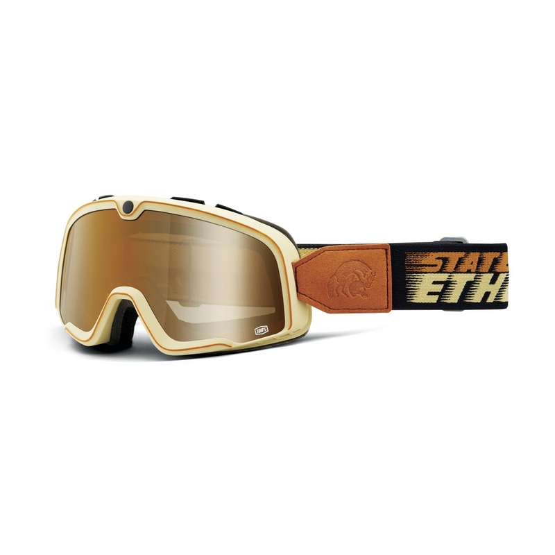 Gogle motocrossowe 100% - USA Barstow State Of Ethos Brąz Pleksi