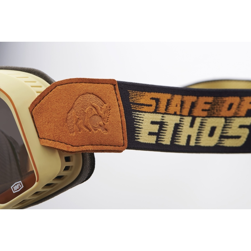 Gogle motocrossowe 100% - USA Barstow State Of Ethos Brąz Pleksi
