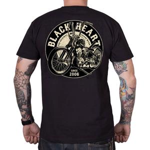 T-shirt Black Heart Chopper King w kolorze czarnym
