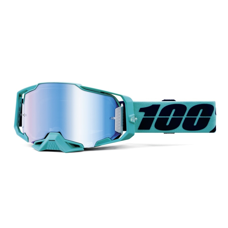 Gogle motocrossowe 100% ARMEGA Estrel niebieska plexi