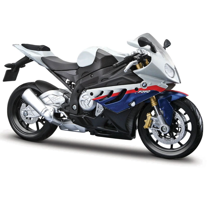 Model motocykla Maisto BMW S1000 RR w skali 1:12