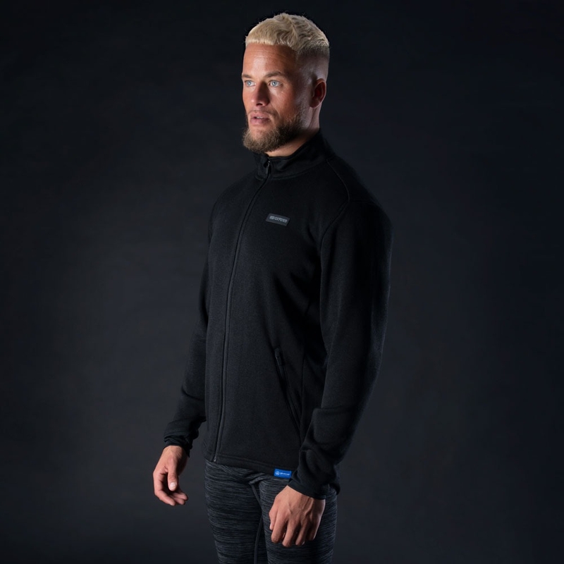 Wkładka termiczna do kurtki Oxford Advanced Advanced Fleece w kolorze czarnym