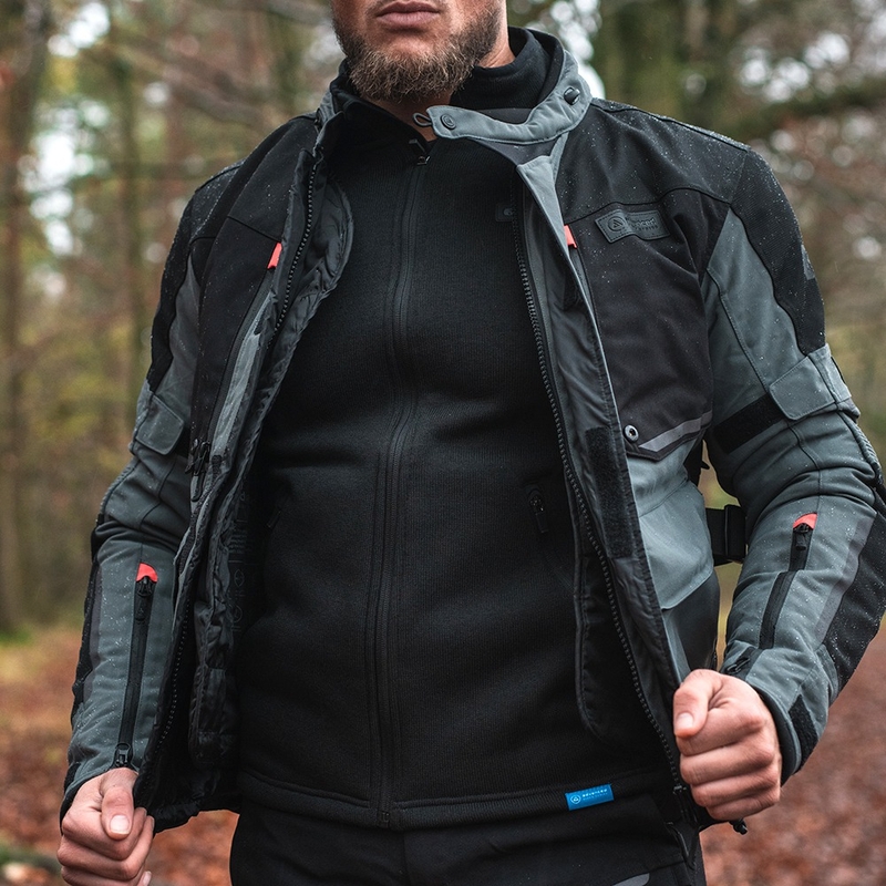 Wkładka termiczna do kurtki Oxford Advanced Advanced Fleece w kolorze czarnym