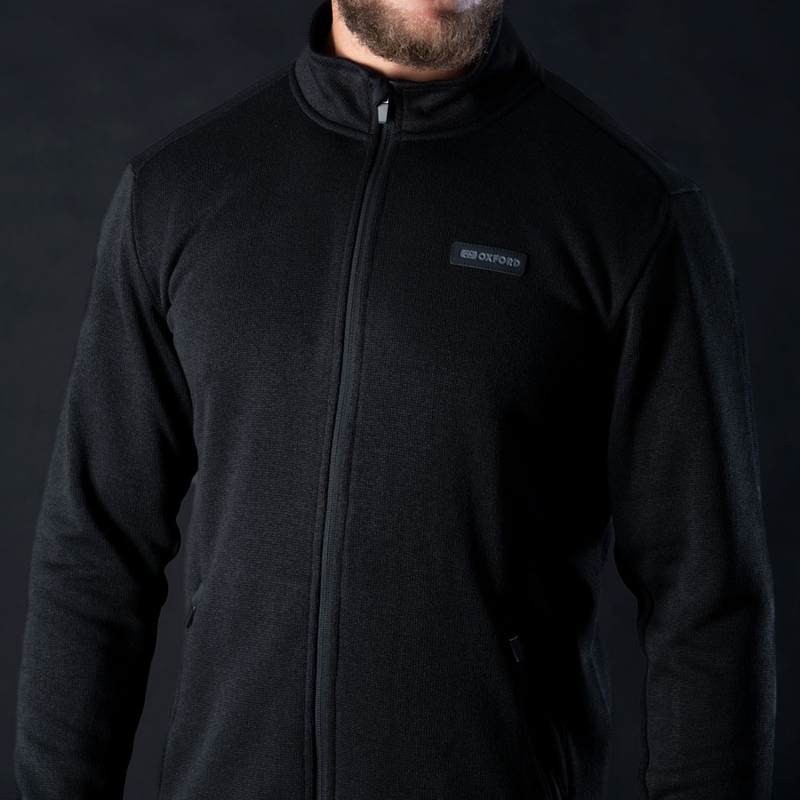 Wkładka termiczna do kurtki Oxford Advanced Advanced Fleece w kolorze czarnym