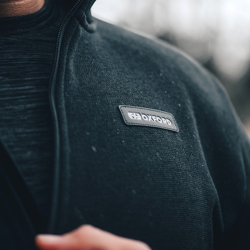 Wkładka termiczna do kurtki Oxford Advanced Advanced Fleece w kolorze czarnym