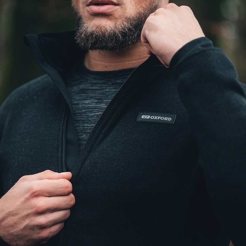 Wkładka termiczna do kurtki Oxford Advanced Advanced Fleece w kolorze czarnym