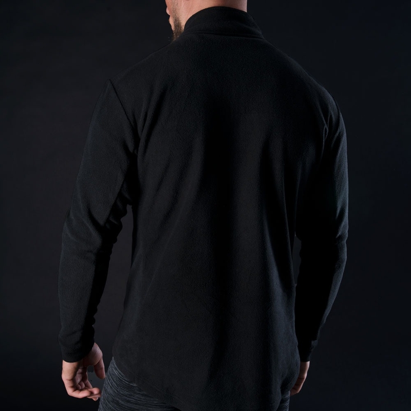 Wkładka termiczna do kurtki Oxford Advanced Micro Fleece 1/2 Neck w kolorze czarnym