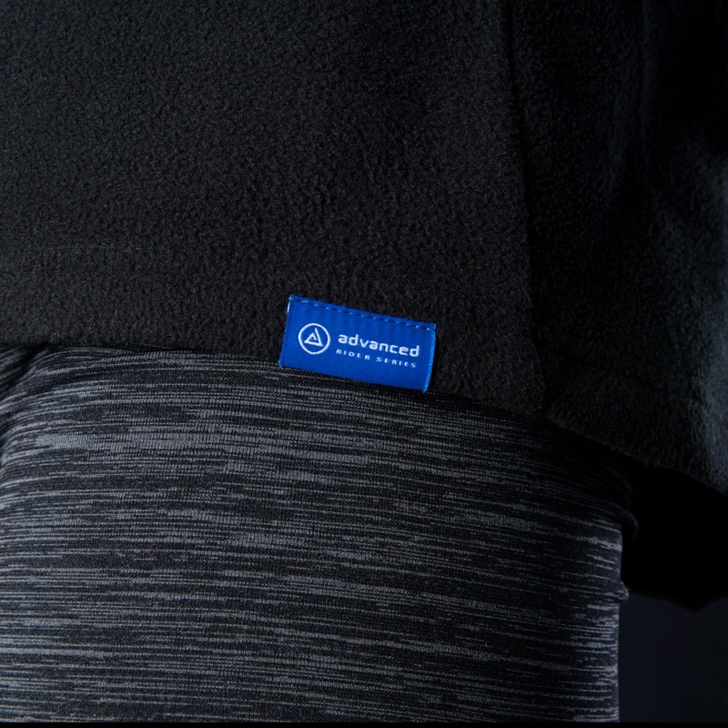 Wkładka termiczna do kurtki Oxford Advanced Micro Fleece 1/2 Neck w kolorze czarnym