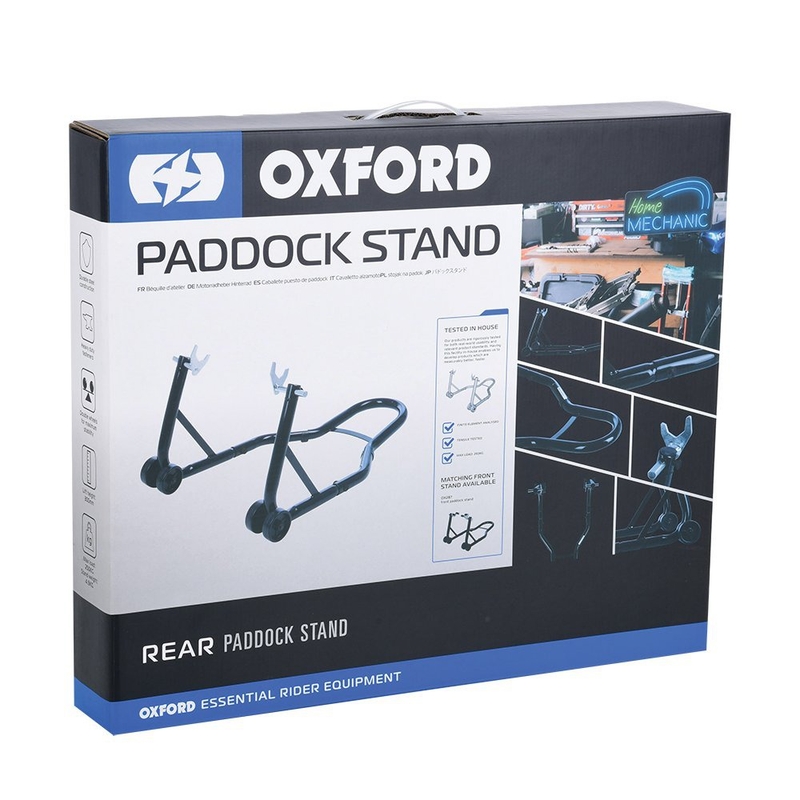 Stojak tylny do motocykla Oxford Big Black