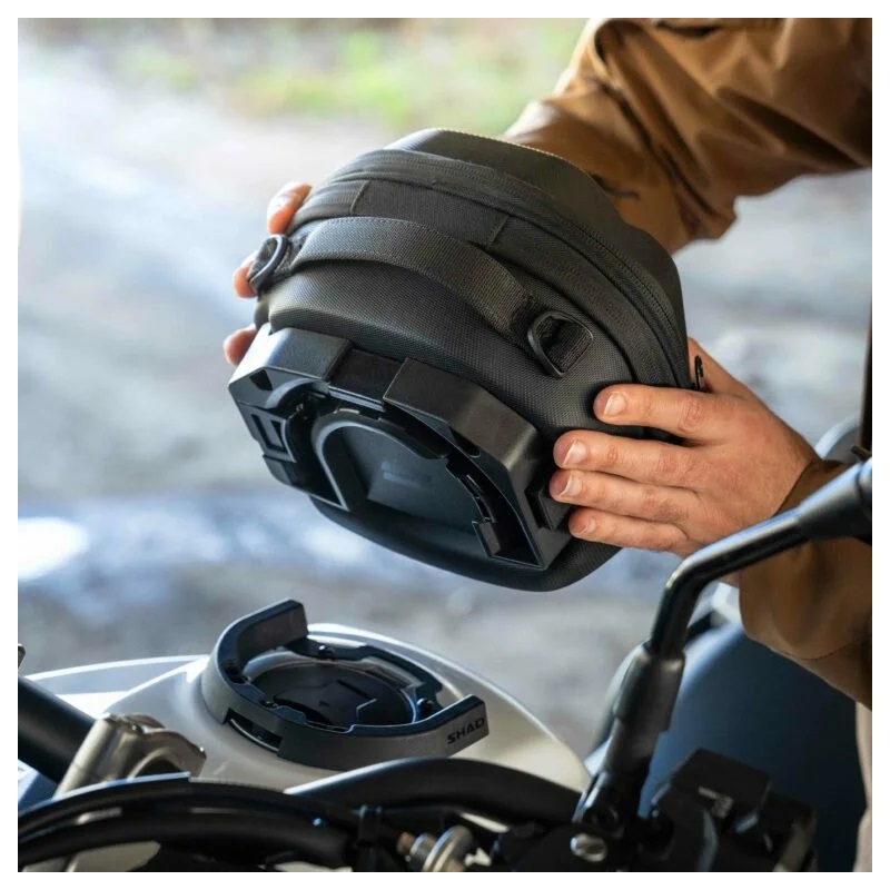 Tank bag SHAD E03CL PRO for click system With LOCK and Key