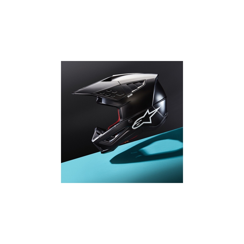 Kask motocrossowy Alpinestars S-M5 Solidny czarny mat