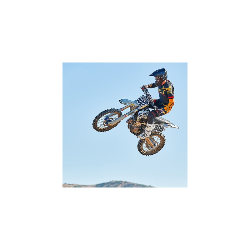 Kask motocrossowy Alpinestars S-M5 Solidny czarny mat