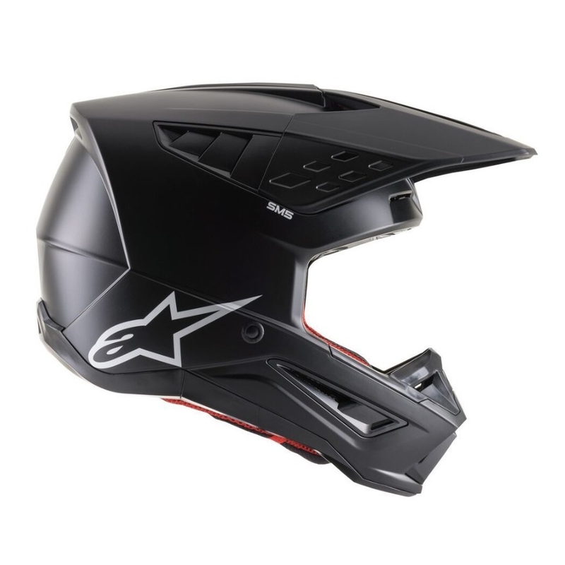 Kask motocrossowy Alpinestars S-M5 Solidny czarny mat