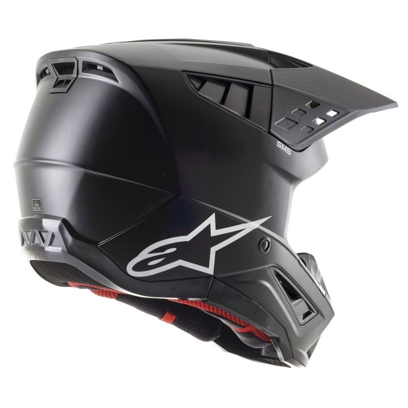Kask motocrossowy Alpinestars S-M5 Solidny czarny mat