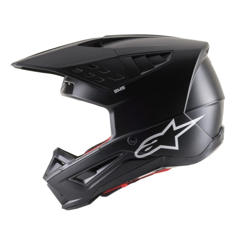 Kask motocrossowy Alpinestars S-M5 Solidny czarny mat