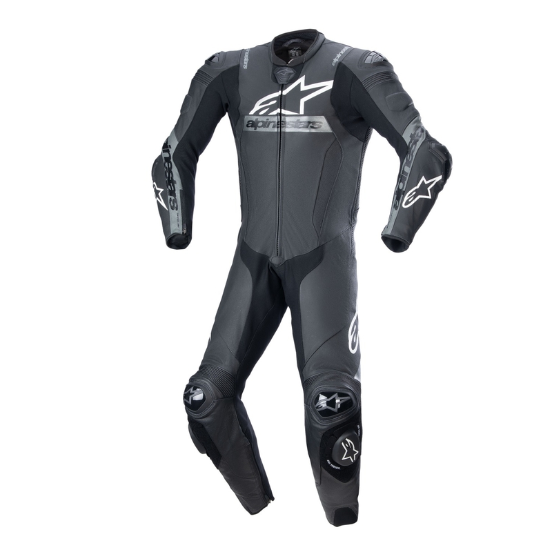 Skórzany kombinezon motocyklowy Alpinestars Missile 2 Ward w kolorze czarno-szarym