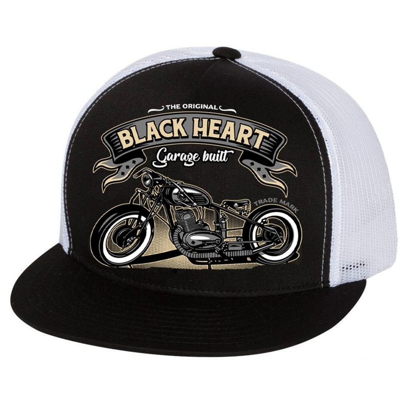 Czapka z daszkiem Black Heart Jawa 350 wyprzedaż
