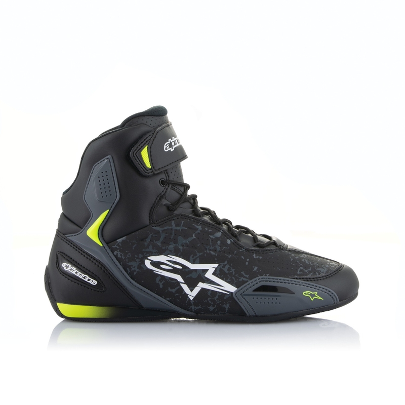 Buty motocyklowe Alpinestars Faster-3 czarno-fluo żółte