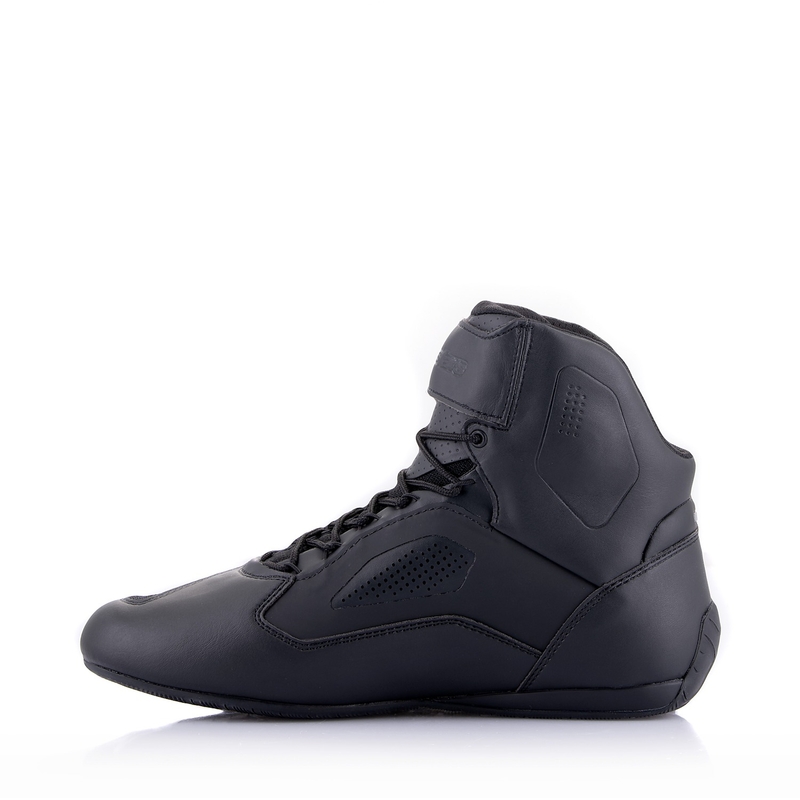 Buty motocyklowe Alpinestars Faster-3 Rideknit czarno-ciemnoszaro-czerwone