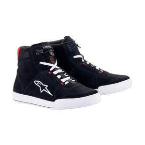 Buty motocyklowe Alpinestars Chrome czarno-biało-czerwone