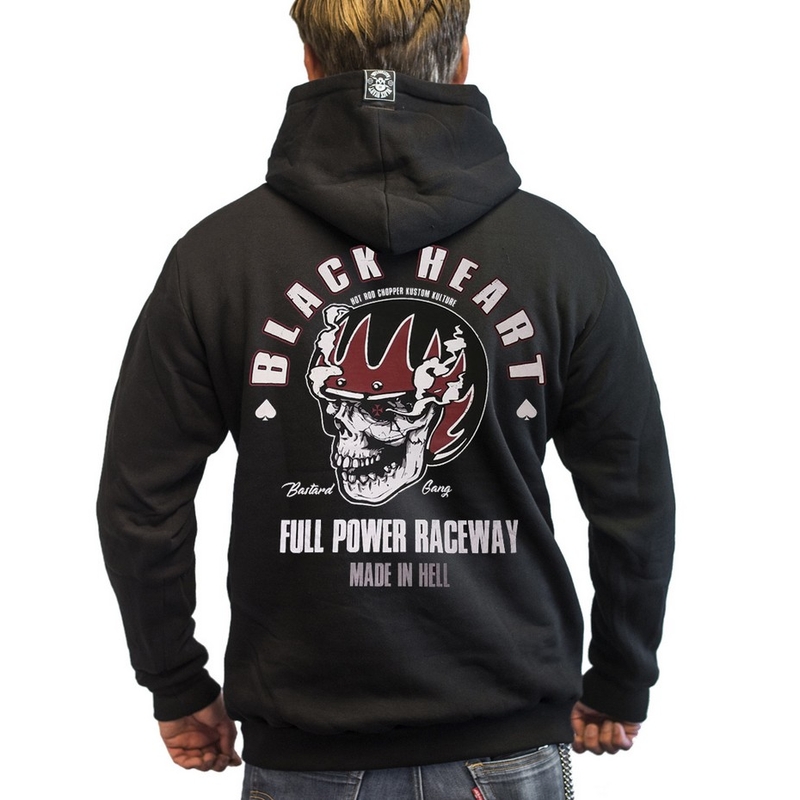 Bluza Black Heart Full Power Zip wyprzedaż
