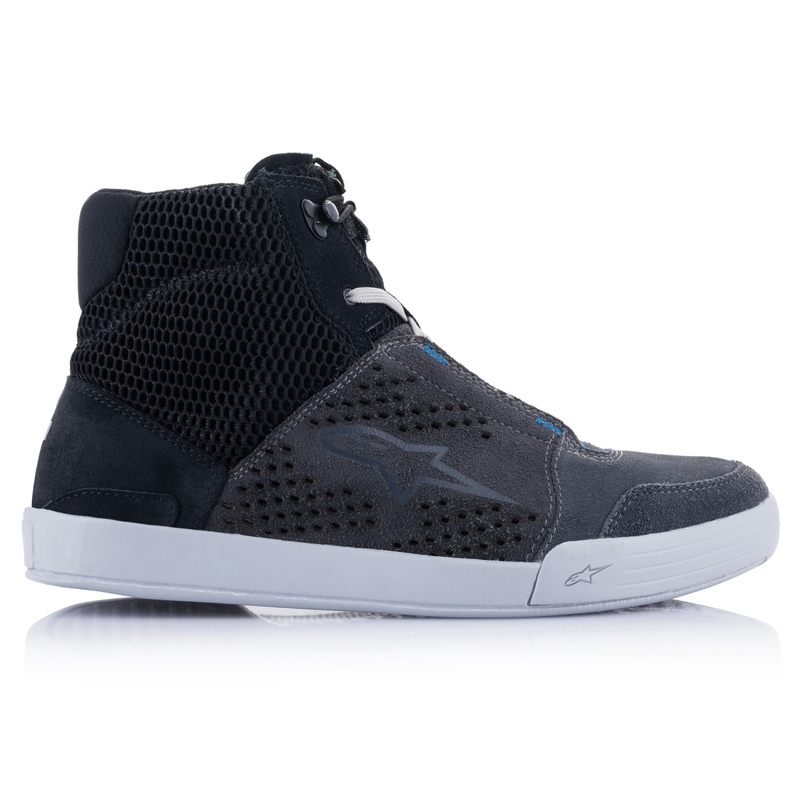 Buty motocyklowe Alpinestars Chrome Air czarno-szaro-niebieskie