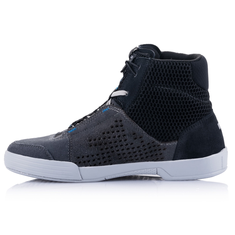 Buty motocyklowe Alpinestars Chrome Air czarno-szaro-niebieskie