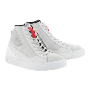 Buty motocyklowe Alpinestars Stated biało-szare