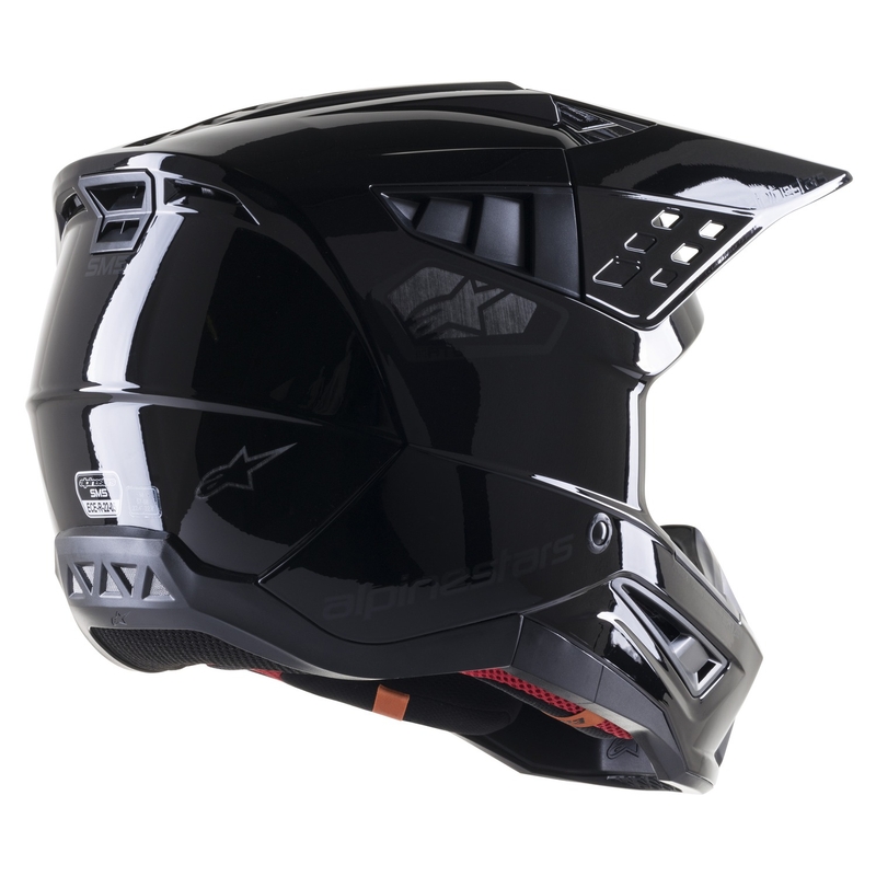 Kask motocrossowy Alpinestars S-M5 Scout czarno-srebrny
