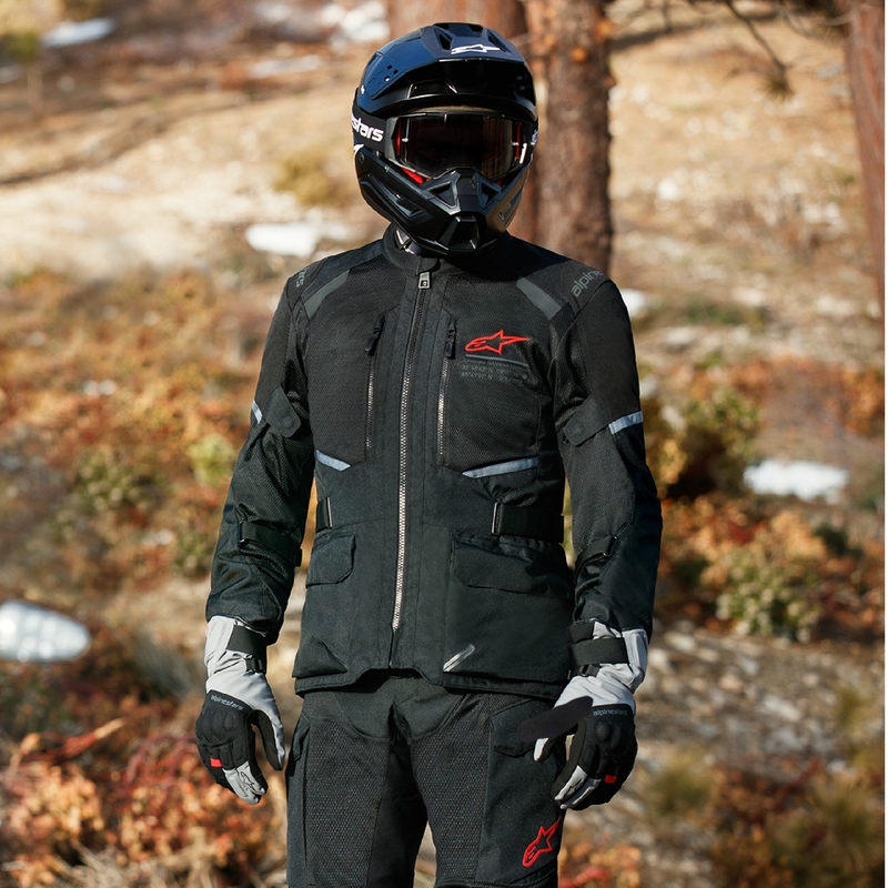 Kurtka motocyklowa Alpinestars Andes Drystar 2 czarna