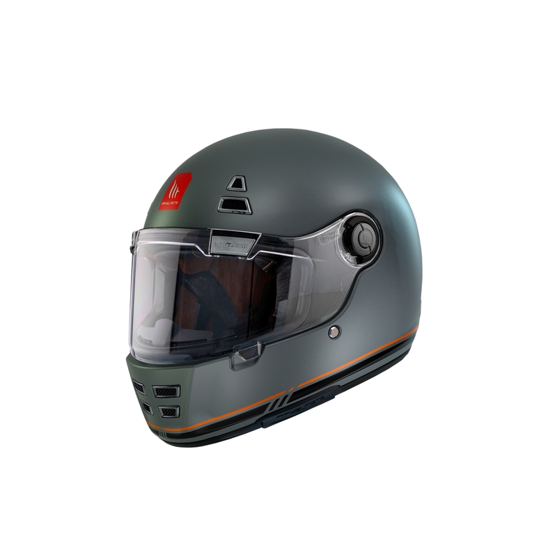 Zintegrowany kask motocyklowy MT Jarama SV B2 matowy szary