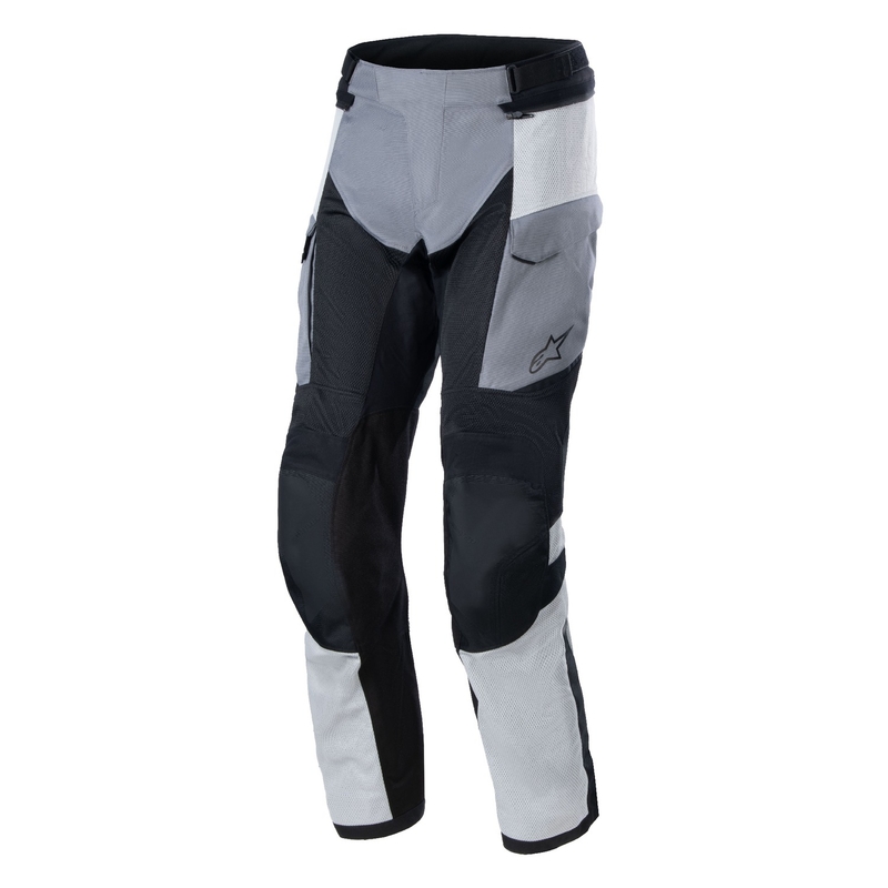 Spodnie motocyklowe Alpinestars Andes Air Drystar Jasnoszare-Dark Szaro-Czarno-Fluo Żółte