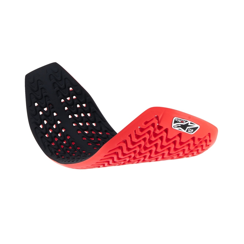 Alpinestars Nucleon Plasma przedłużony ochraniacz kręgosłupa czerwono-czarny