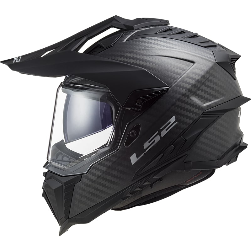 Kask enduro LS2 MX701 Explorer C Solid Carbon matowy czarny - II. jakość