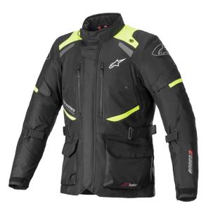 Kurtka motocyklowa Alpinestars Andes Drystar w kolorze czarno-fluo żółtym