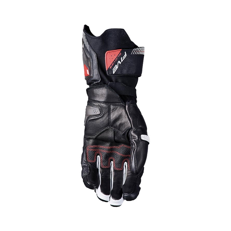 Rękawiczki motocyklowe Five RFX3 EVO czarno-białe