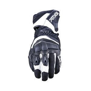 Rękawiczki motocyklowe Five RFX4 EVO czarno-białe