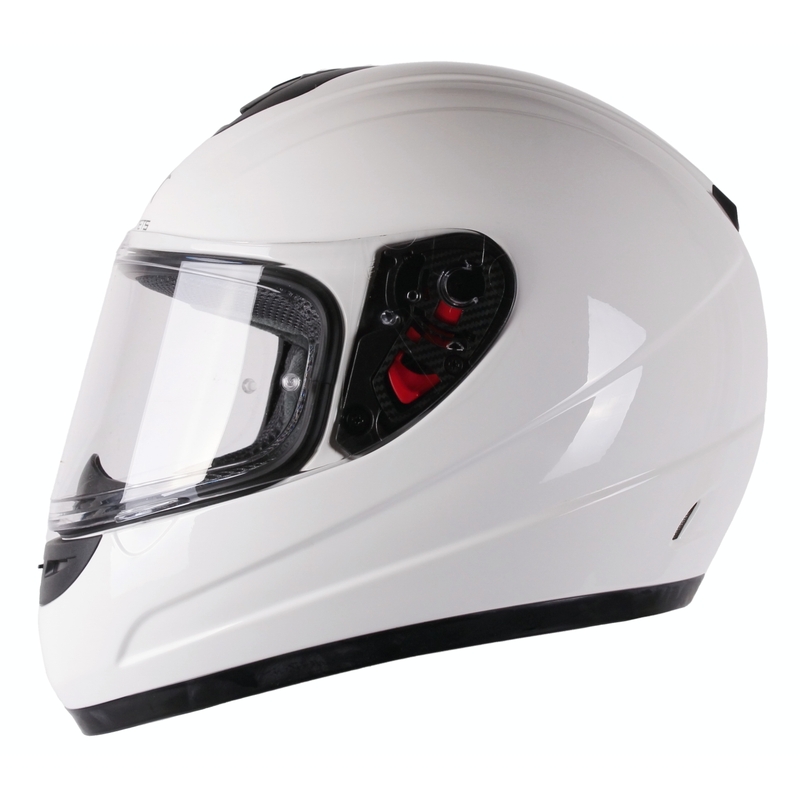 Dziecięcy integralny kask motocyklowy MT Thunder biały