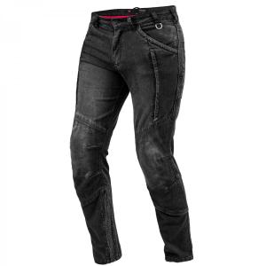 Czarne jeansy motocyklowe Shima Ghost