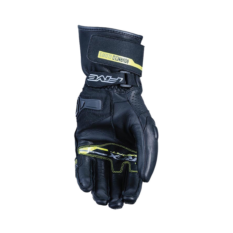 Rękawiczki motocyklowe Five RFX Sport czarno-fluo żółte