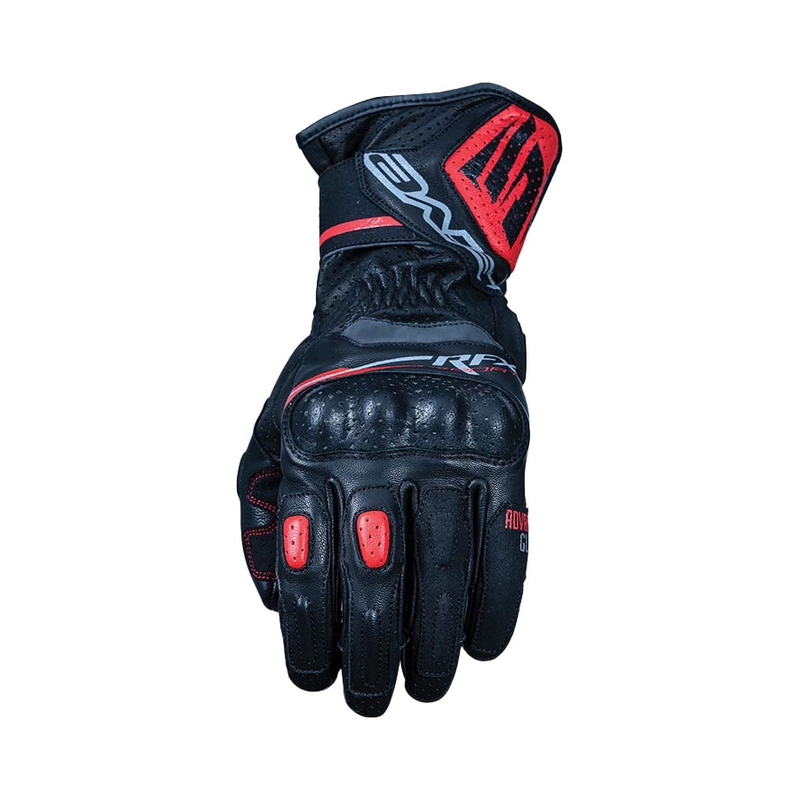 Rękawiczki motocyklowe FIVE RFX Sport czarno-czerwone