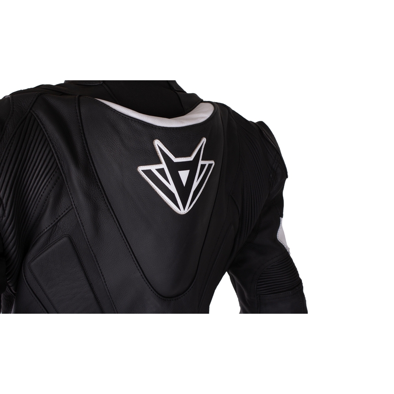 Kombinezon motocyklowy RSA GPX 2 czarno-biały - II. jakość