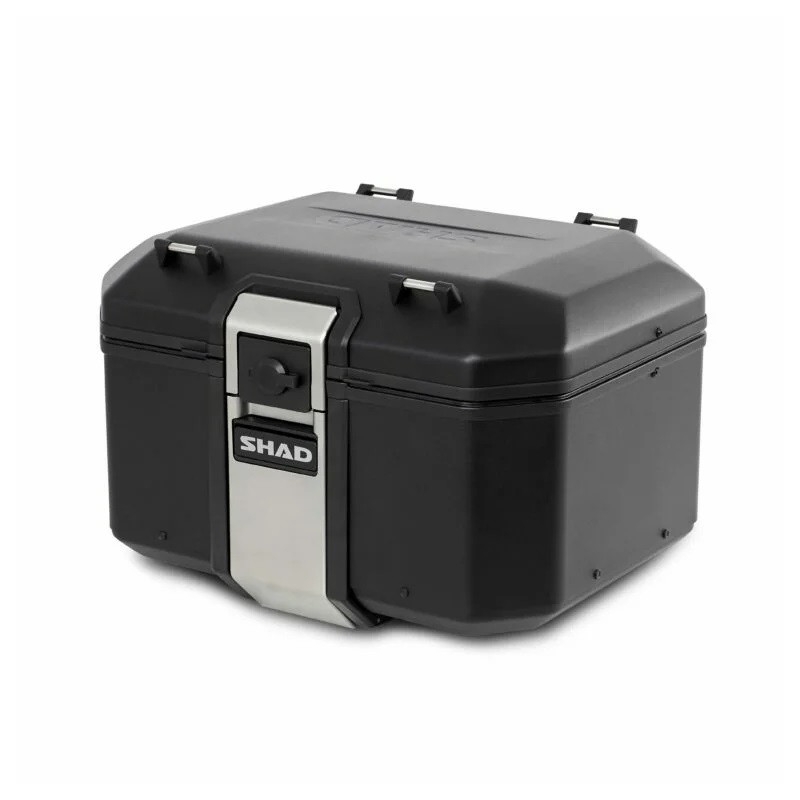 Kufer centralny aluminiowy do motocykla SHAD Terra TR48 BLACK EDITION - II. jakość