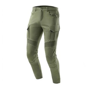 Jeansy motocyklowe Ozone Faster TP zielone