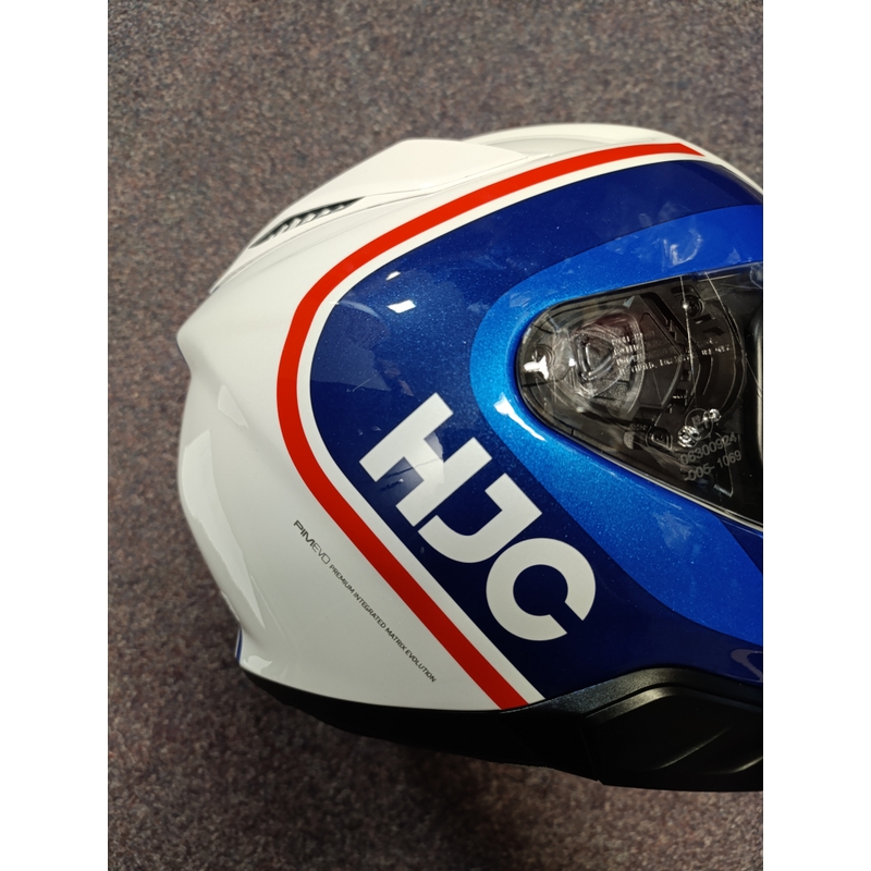 Kask motocyklowy integralny HJC RPHA 71 Mapos MC21 czerwono-niebiesko-biały - II. jakość