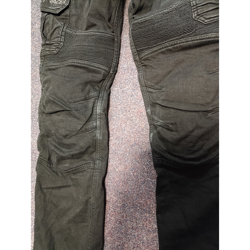 Spodnie motocyklowe Street Racer Cargo CE czarne - II. jakość