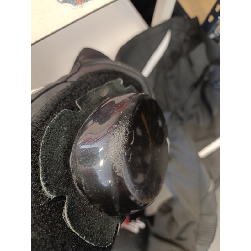 Kombinezon motocyklowy RSA GPX 2 czarno-biały - II. jakość