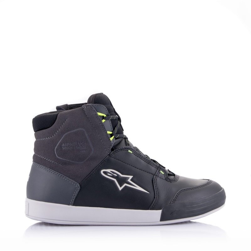 Buty motocyklowe Alpinestars Chrome Drystar w kolorze czarno-szaro-fluo żółtym